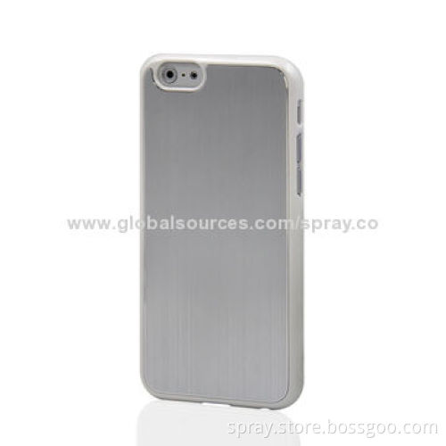 Luxury Brushed Aluminum Cases for iPhone, Various Colors Available